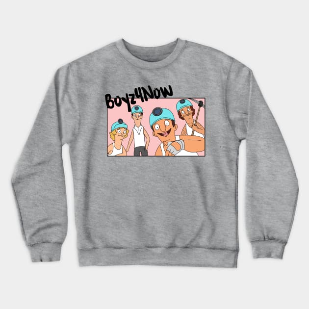 Boyz 4 Now Crewneck Sweatshirt by Princifer